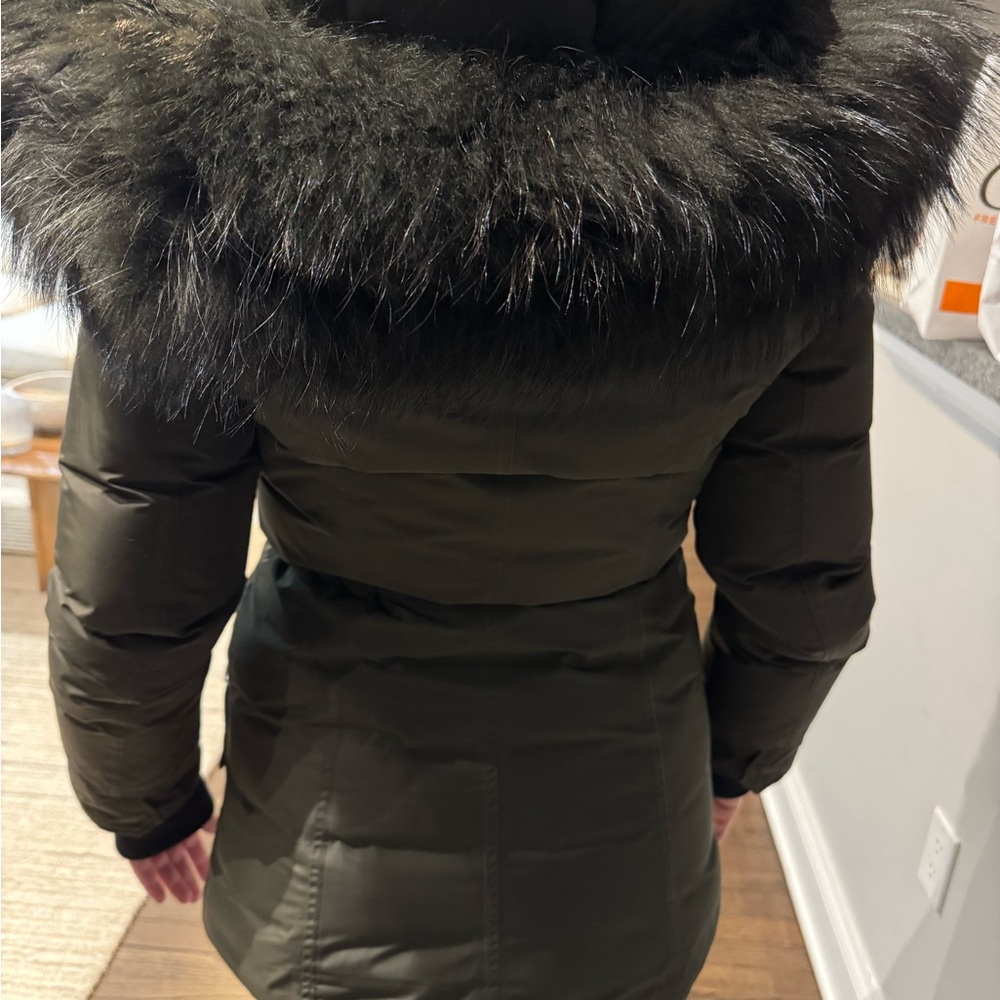 Mackage Fur Coat View 2